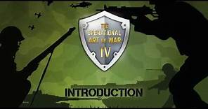 The Operational Art of War IV - Introduction and Basics