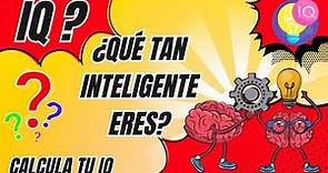 Test de Coeficiente Intelectual: ¿Qué tan inteligente eres? | CALCULA tu IQ | MentalTest
