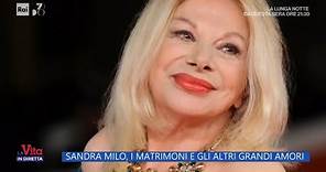 Sandra Milo, i matrimoni e gli altri grandi amori - La Vita in diretta - 29/01/2024