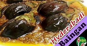 Hyderabadi Bagara Baingan Recipe | How to make Masala Brinjal Curry by Recipes Mix