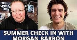 Morgan Barron on his new contract with the Winnipeg Jets, his summer & the upcoming season