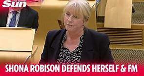 Shona Robison defends herself and Humza Yousaf over 'misleading parliament' claims