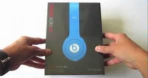 Blue Solo HD Beats by Dr. Dre Headphones