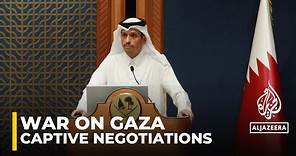 Qatari PM highlights complexities in captive negotiations