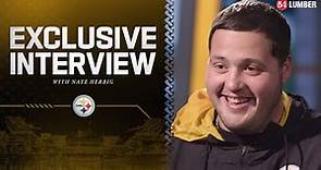 EXCLUSIVE INTERVIEW with Nate Herbig after signing two-year contract | Pittsburgh Steelers