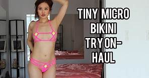Tiniest Micro Bikini Try On Haul