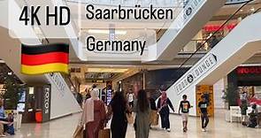 Saarbrücken Germany 🇩🇪 4K HD City Walk Video June 2023