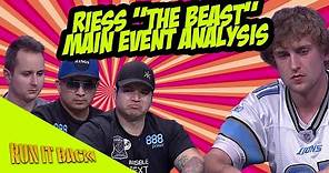 Run it Back with Ryan Riess | 2013 WSOP Main Event