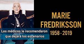 Muere Marie Fredriksson, vocalista de grupo sueco Roxette, a los 61 años
