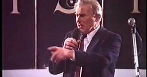 Robbie Mc Mahon singing his own song Old Man in the Hob at the “Blast from the past” concert 1994