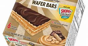 Amazon.com: Skippy Mantequilla de maní natural para untar y barras de obleas de chocolate dulce de azúcar, 1.3 onzas, 6 unidades (1.27 oz)/barra