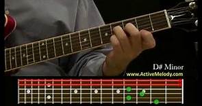 How To Play a D# (Sharp) Minor Chord on the Guitar
