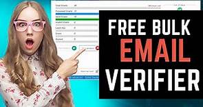 how to verify emails for free | free bulk email verifier | email verifier software