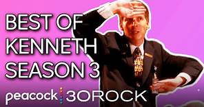 Kenneth's Best Moments (Season 3) | 30 Rock