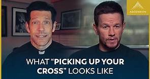 Fr. Mike and Mark Wahlberg on Father Stu | What "Picking Up Your Cross" Looks Like