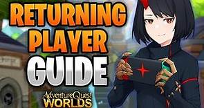 Returning Player Guide AQW