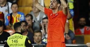 Valencia - Real Sociedad: El gol de Carlos Fernández
