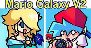 Friday Night Funkin' VS Super Mario Galaxy | Super Funkin Galaxy V2 DEMO (FNF Mod) (Luigi/Rosalina)
