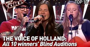 TOP 10 | All WINNERS' Blind Auditions: The Voice of Holland