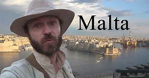 Military history of Malta in six minutes (whilst spinning)