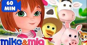 Nursery Rhymes Songs with Lyrics and Action | Collection of Popular Kids Songs by Mike and Mia