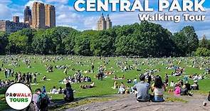 Central Park, New York Walking Tour 4K60fps with Captions