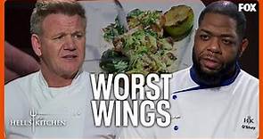 "I'm In The Bottom Two With A F**king Chicken Wing" | Season 21 Ep. 2 | Hell's Kitchen