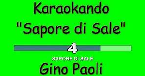 Karaoke Italiano - Sapore di Sale - Gino Paoli ( Testo )