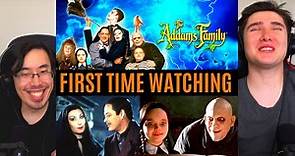 REACTING to *The Addams Family(1991)* IT'S HYSTERICAL!! (First Time Watching) Halloween Movies