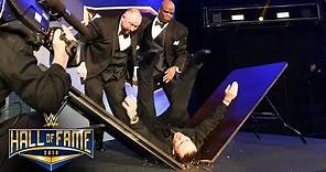 The Dudley Boyz put a stagehand through a table: WWE Hall of Fame 2018 (WWE Network Exclusive)