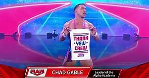 Chad Gable Entrance - WWE Monday Night Raw, January 22, 2024