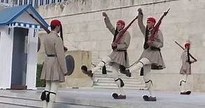 Syntagma Square, changing of the guard, Athens, Greece