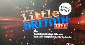 Opening to Comic Relief does Little Britain Live UK DVD (2007)