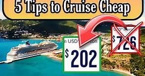 How To Find Cheap Cruises In 2024