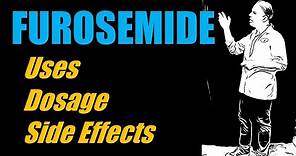 Furosemide 20 mg 40 mg 80 mg dosage and side effects