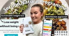 I tried the second nature HEALTH + WEIGHT LOSS programme | week 1-2 *Nutritionist approved*