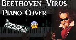 [瘋狂鋼琴版]Beethoven Virus-貝多芬病毒｜Piano Cover(好聽到中毒)
