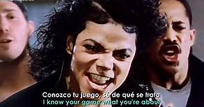 Michael Jackson - Bad // Lyrics + Español // Video Official