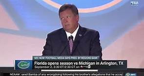 Jim McElwain still doesn't think that shark-humping meme is all that funny