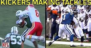 Kickers Making Tackles! | NFL Highlights