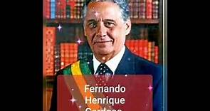 Fernando Henrique Cardoso! 34° Presidente da República