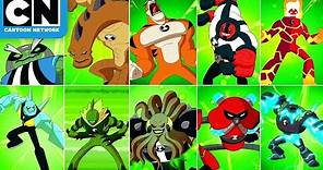 Every Ben Alien Transformation | Ben 10 | Cartoon Network