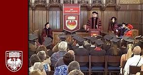 Divinity School Diploma and Hooding Ceremony, Spring 2016
