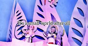 “it’s a small world” English lyrics