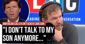 American callers react to Tucker Carlson leaving Fox | LBC