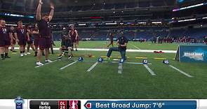 Stanford offensive lineman Nate Herbig's full 2019 NFL Scouting Combine workout
