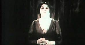 19th Century stage star Mrs Patrick Campbell speaks on the Art of Acting (film) 1929