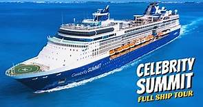 Celebrity Summit | Full Walkthrough Ship Tour & Review 4K | All Public Spaces