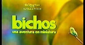 Teaser Trailer Bichos (a bugs life) - VHS Disney Home Video - Pixar - Español España