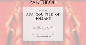 Ada, Countess of Holland Biography - Count of Holland